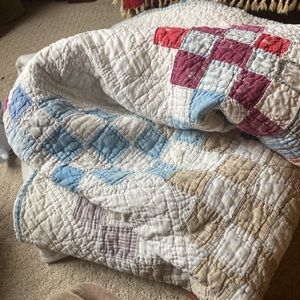 Antique “Cutter” quilt.